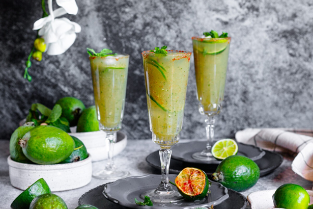 Spicy Feijoa Mocktail